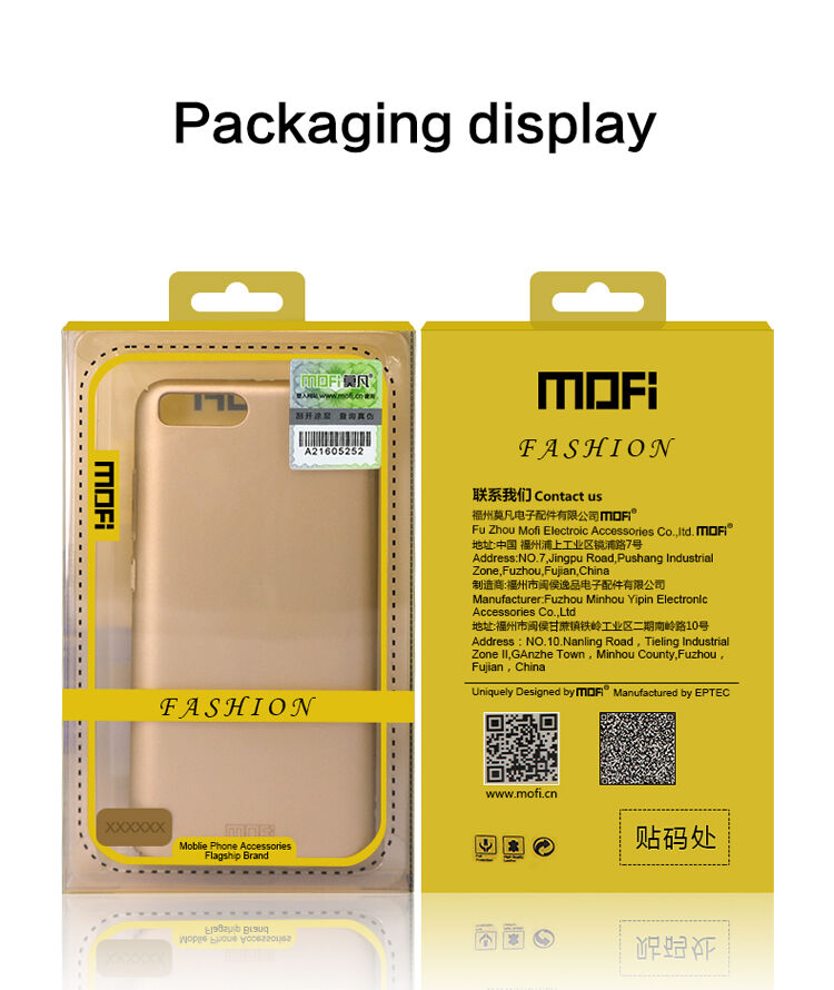 Carcasă din plastic subțire Mofi Shield, pentru Huawei P20 Pro - roșu