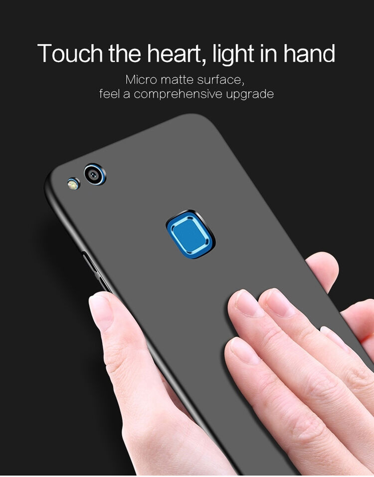 Carcasă Mofi Shield, din plastic, pentru Huawei P10 Lite - negru