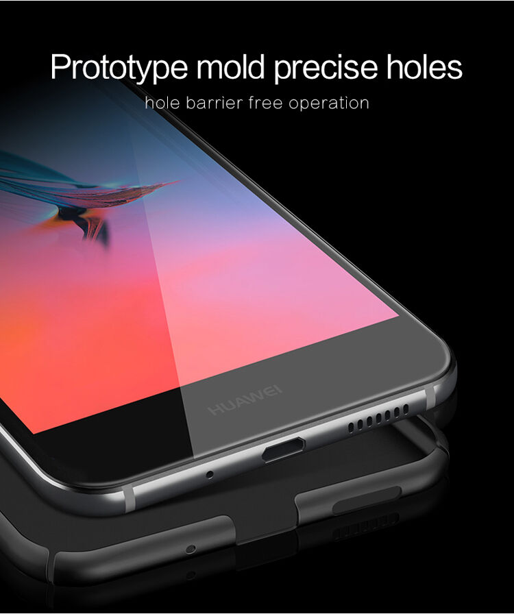 Carcasă Mofi Shield, din plastic, pentru Huawei P10 Lite - negru