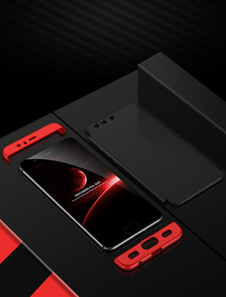 Carcasă mată pentru întreg telefonul, pentru Honor 9 - roz-auriu