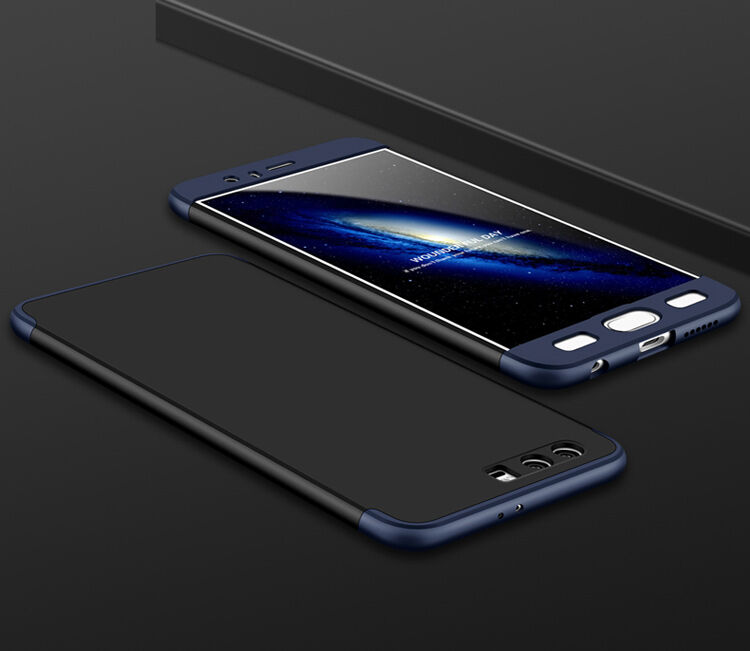 Carcasă mată pentru întreg telefonul, pentru Honor 9 - roz-auriu