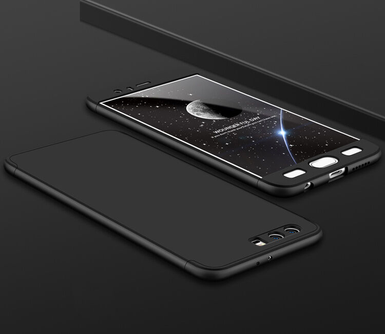 Carcasă mată pentru întreg telefonul, pentru Honor 9 - roz-auriu