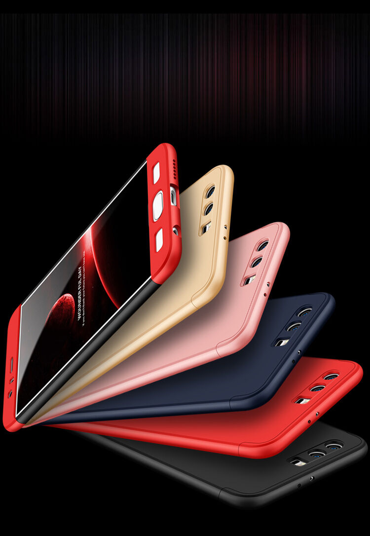 Carcasă mată pentru întreg telefonul, pentru Honor 9 - roșu