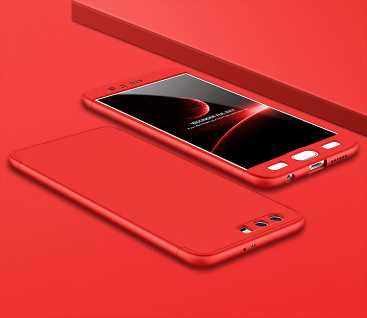 Carcasă mată pentru întreg telefonul, pentru Honor 9 - roșu