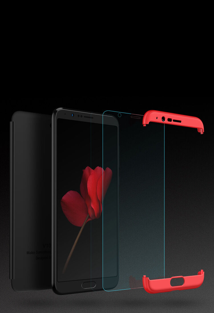 Carcasă GKK pentru întreg telefonul, pentru Honor View 10 - roșu Carcasă GKK pentru întreg telefonul, pentru Honor View 10 - roșu