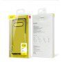 Carcasă Baseus, din plastic transparent, cu ramă, pentru Samsung Galaxy S10 Plus - albastru
