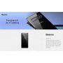 Carcasă Baseus, din plastic transparent, cu ramă, pentru Samsung Galaxy S10 Plus - negru