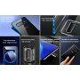 Carcasă Baseus, din plastic transparent, cu ramă, pentru Samsung Galaxy S10 Plus - negru
