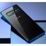 Carcasă Baseus, din plastic transparent, cu ramă, pentru Samsung Galaxy S10 Plus - negru