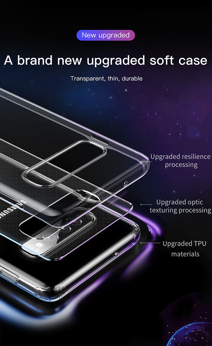 Carcasă de protecție Baseus, din plastic, pentru Samsung Galaxy S10 - transparent