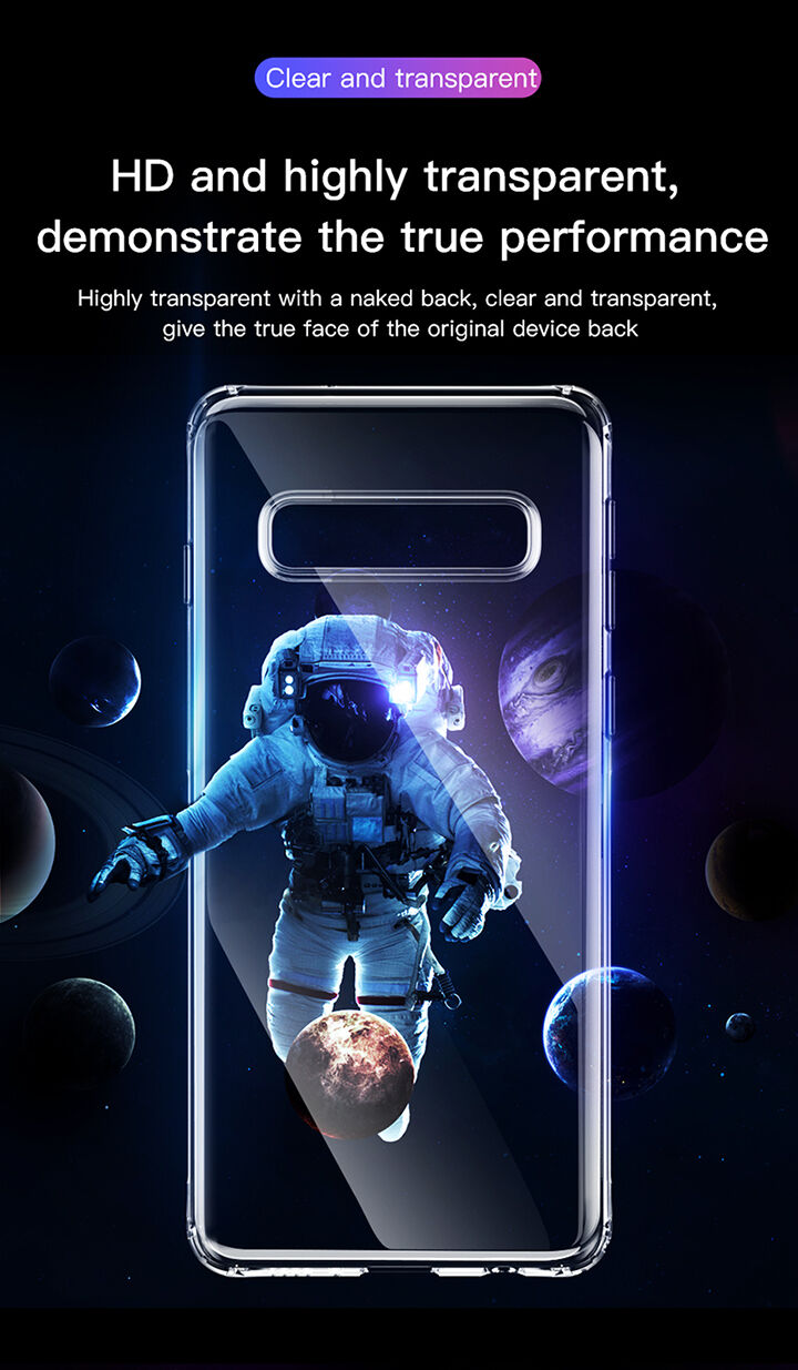 Carcasă de protecție Baseus, din plastic, pentru Samsung Galaxy S10 - transparent