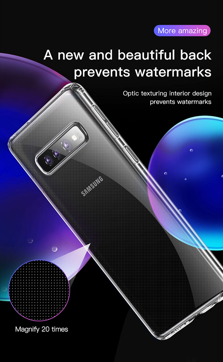 Carcasă de protecție Baseus, din plastic, pentru Samsung Galaxy S10 - transparent