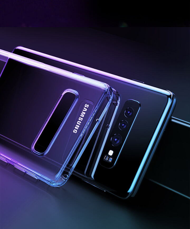 Carcasă de protecție Baseus, din plastic, pentru Samsung Galaxy S10 - transparent