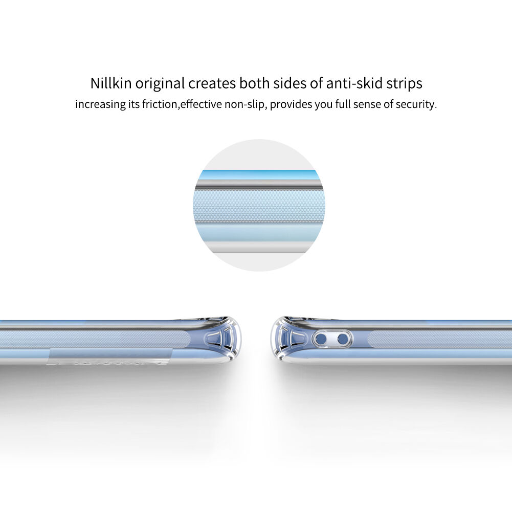 Carcasă Nillkin din plastic moale transparent, pentru Samsung Galaxy S10 - auriu