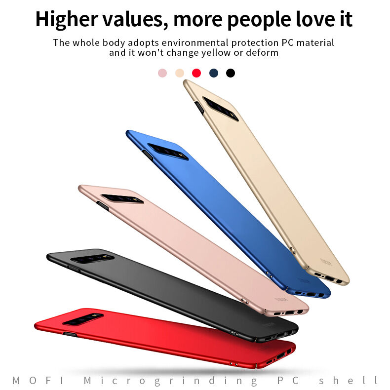 Carcasă mată Mofi Shield, pentru Samsung Galaxy S10 - auriu