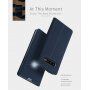 Husă flip Dux Ducis Skin Pro, pentru Samsung Galaxy S10 Plus - auriu
