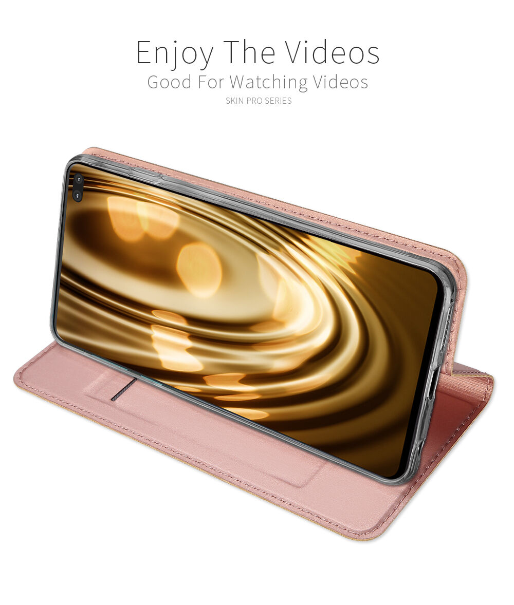 Husă flip Dux Ducis Skin Pro, pentru Samsung Galaxy S10 Plus - negru