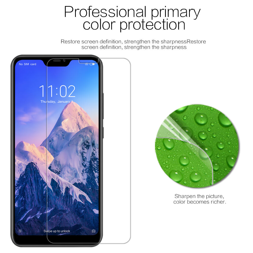 Folie de protecție Nillkin anti-fingerprint, pentru Xiaomi Mi A2 Lite - cristalină