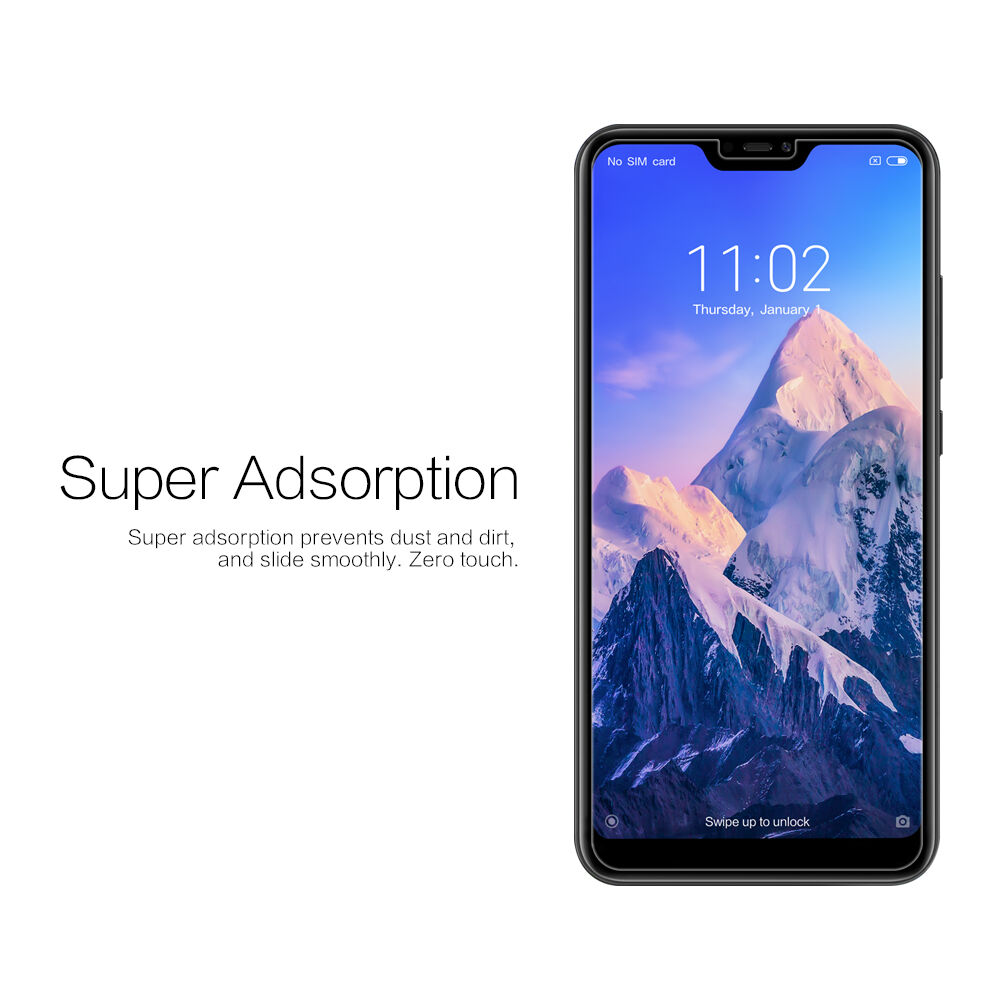 Folie de protecție Nillkin anti-fingerprint, pentru Xiaomi Mi A2 Lite - cristalină