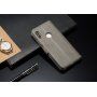 Husă flip LC.imeeke, din piele, pentru Xiaomi Redmi Note 6 Pro - cafeniu