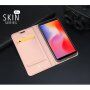 Husă de protecție Dux Ducis, din piele, pentru Xiaomi Redmi 6 - albastru închis