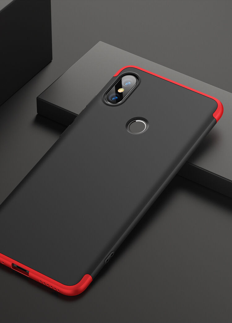 Husă de protecție GKK, de spate și față, pentru Xiaomi Mi A2 - auriu
