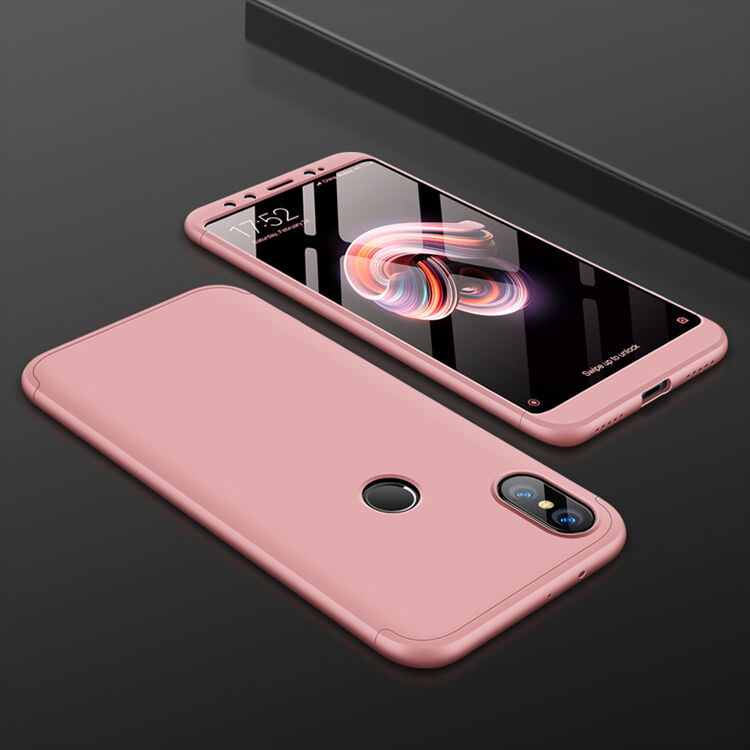 Husă de protecție GKK, de spate și față, pentru Xiaomi Mi A2 - auriu Husă de protecție GKK, de spate și față, pentru Xiaomi Mi A2 - auriu
