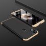 Husă de protecție GKK, de spate și față, pentru Xiaomi Mi A2 - roz-auriu