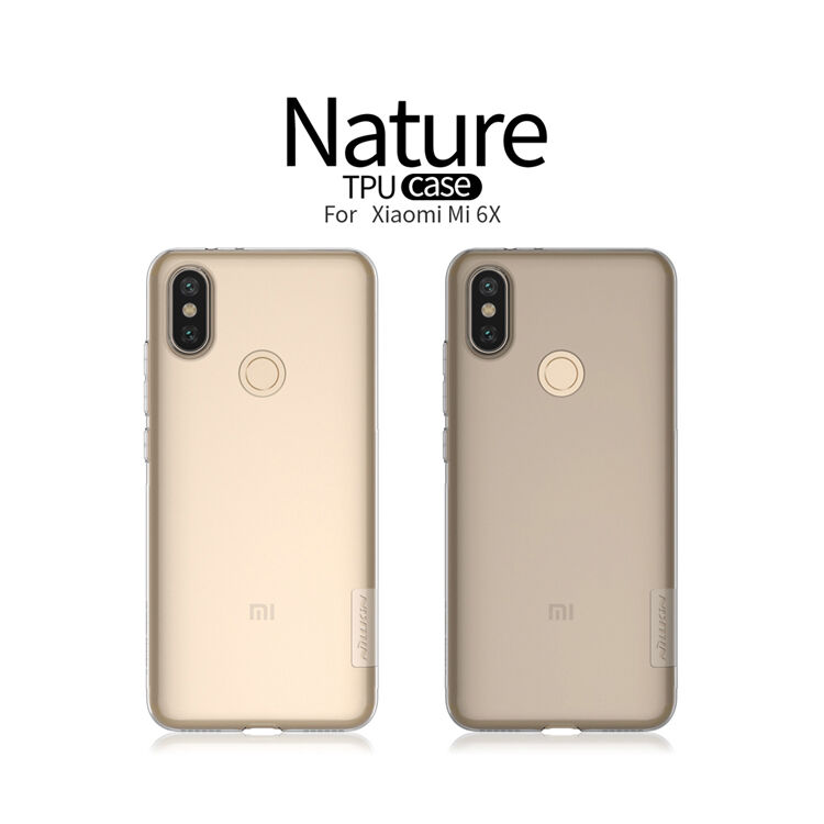 Husă de protecție Nillkin, subțire transparentă, pentru Xiaomi Mi A2 - gri