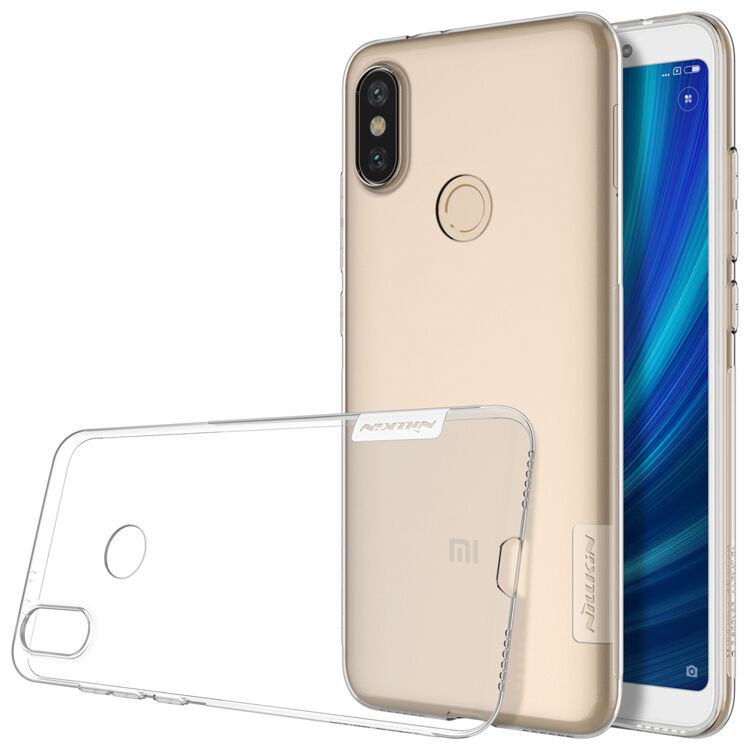 Husă de protecție Nillkin, subțire transparentă, pentru Xiaomi Mi A2 - gri