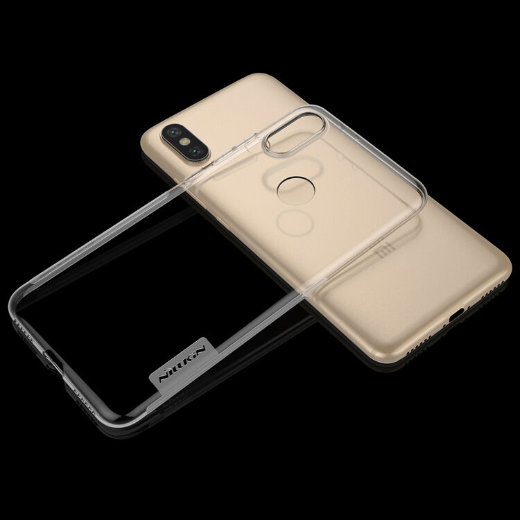 Husă de protecție Nillkin, subțire transparentă, pentru Xiaomi Mi A2 - gri