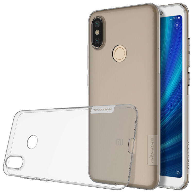 Husă de protecție Nillkin, subțire transparentă, pentru Xiaomi Mi A2 - transparent