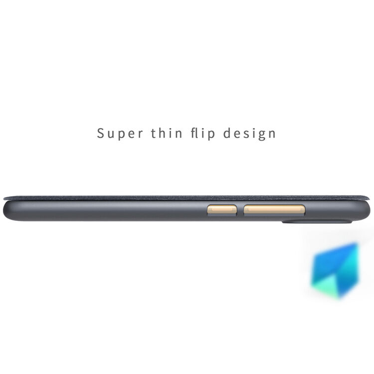Husă de protecție Nillkin, cu fereastră, pentru Xiaomi Mi A2 - auriu