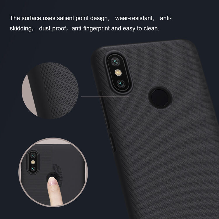 Carcasă de protecție Nillkin, striată, pentru Xiaomi Mi A2 - auriu