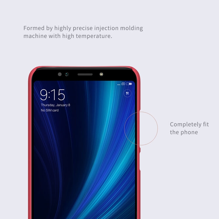 Carcasă de protecție Nillkin, striată, pentru Xiaomi Mi A2 - auriu