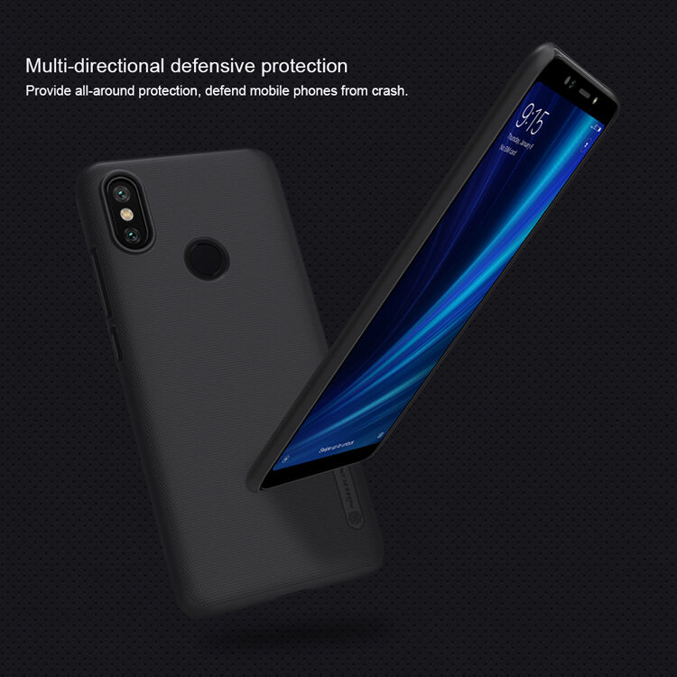 Carcasă de protecție Nillkin, striată, pentru Xiaomi Mi A2 - auriu