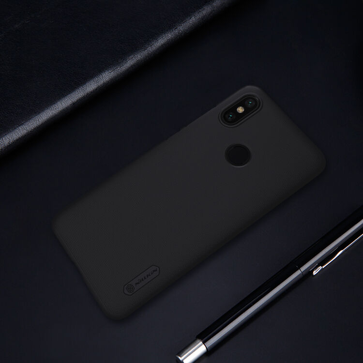 Carcasă de protecție Nillkin, striată, pentru Xiaomi Mi A2 - negru