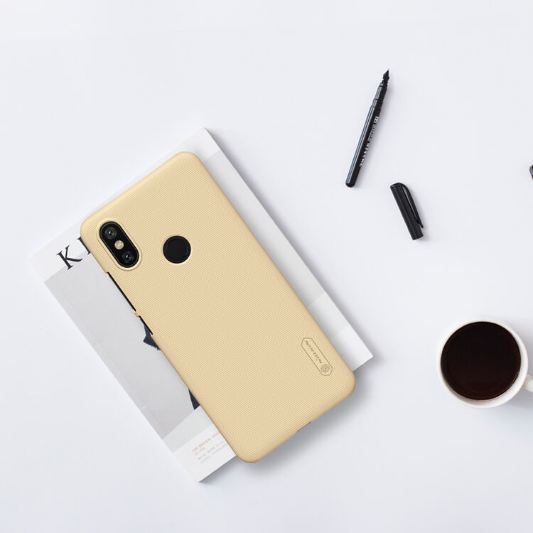 Carcasă de protecție Nillkin, striată, pentru Xiaomi Mi A2 - negru
