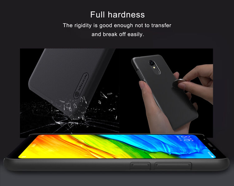 Carcasă de protecție Nillkin, striată, pentru Xiaomi Redmi 5 - auriu