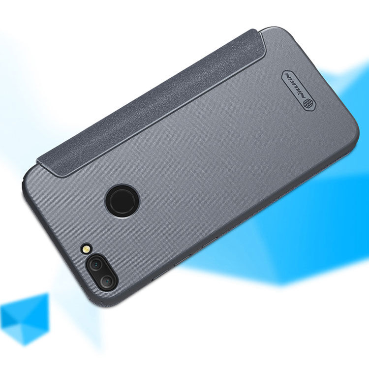 Husă flip Nillkin Sparkle, pentru Honor 9 (2018) - negru