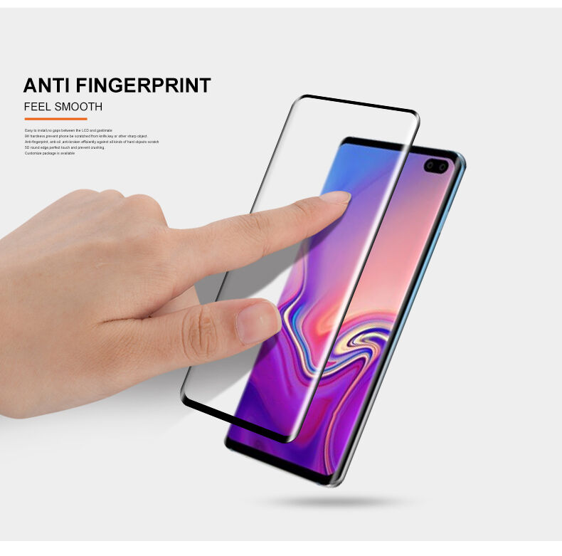 Sticlă durificată 3D Mocolo pentru Samsung Galaxy S10 Plus - negru
