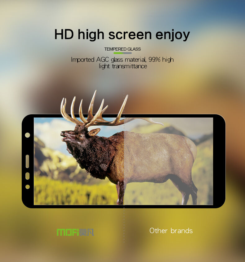 Sticlă durificată 2,5D Mofi pentru Samsung Galaxy J4 Plus / J6 Plus - transparent