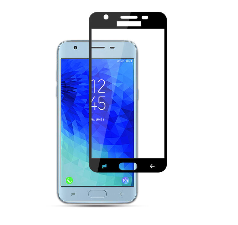 Sticlă durificată 3D Mocolo pentru Samsung Galaxy J3 (2018) - negru