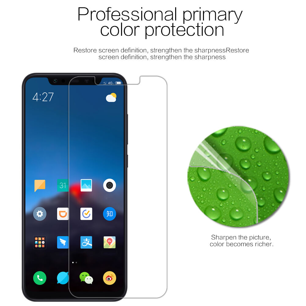Folie de protecție Nillkin pentru Xiaomi Mi 8 - transparent