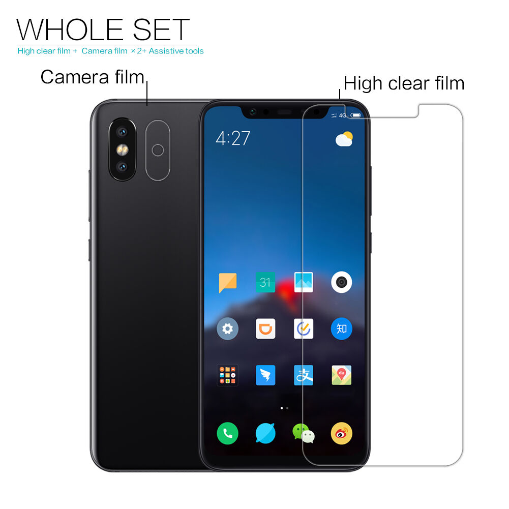Folie de protecție Nillkin pentru Xiaomi Mi 8 - transparent