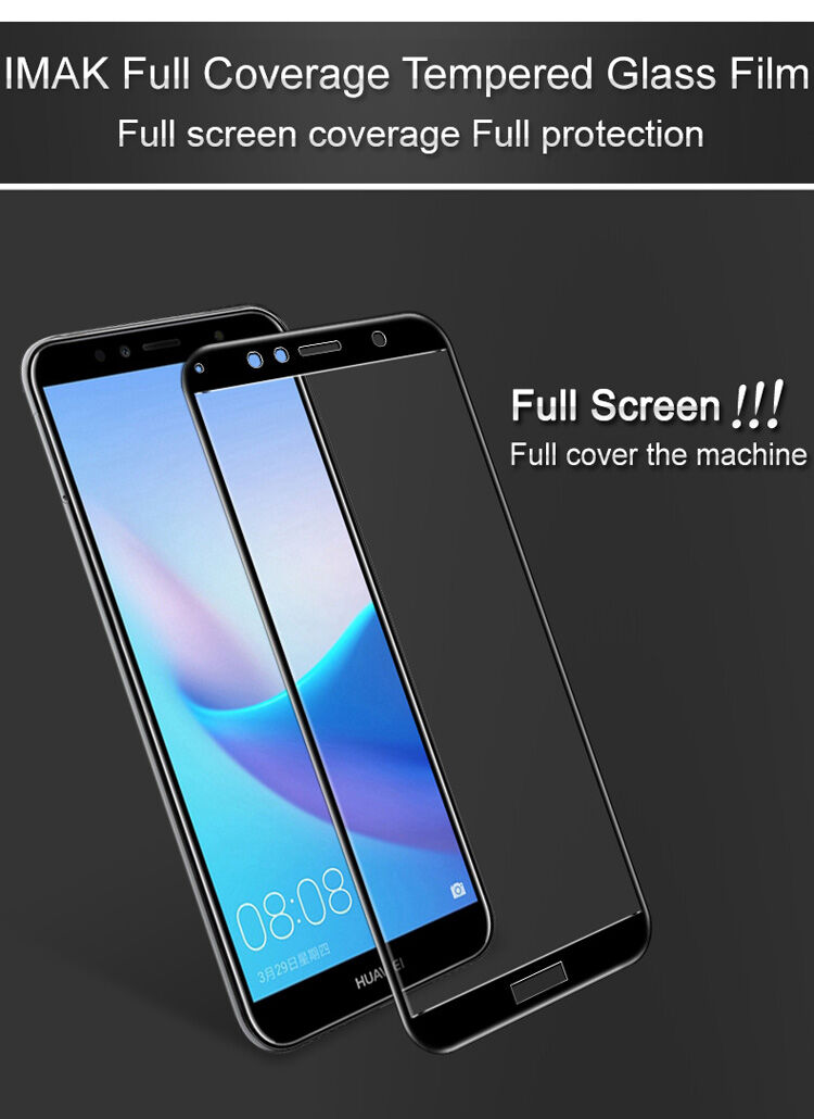 Sticlă durificată 3D Imak pentru Honor 7A - alb