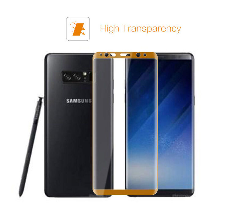 Sticlă durificată 3D Mocolo pentru Samsung Galaxy Note 8 - negru