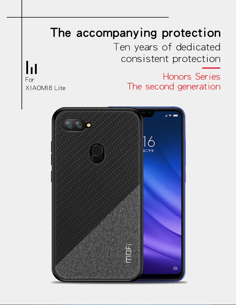 Carcasă Mofi antiderapantă pentru Xiaomi Mi 8 Lite - albastru