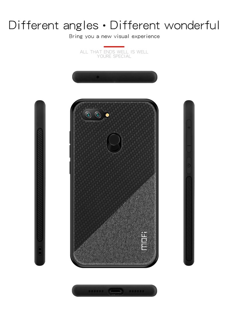 Carcasă Mofi antiderapantă pentru Xiaomi Mi 8 Lite - albastru
