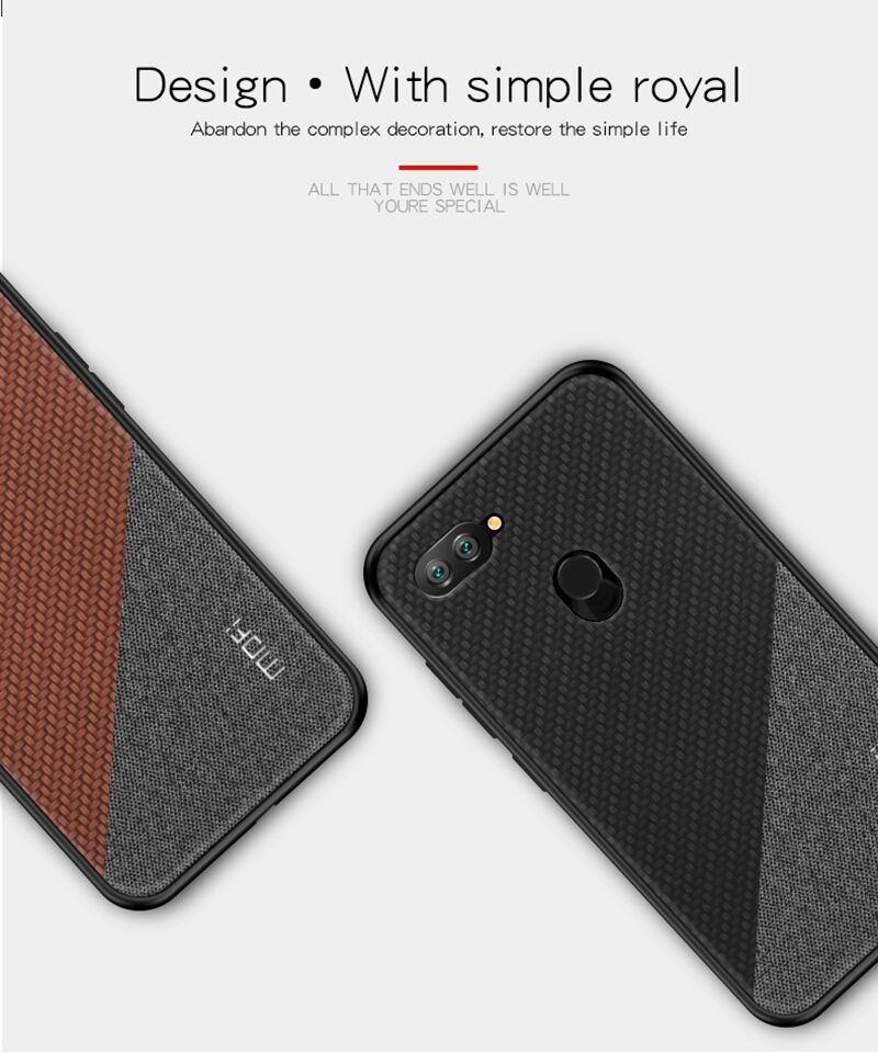Carcasă Mofi antiderapantă pentru Xiaomi Mi 8 Lite - negru